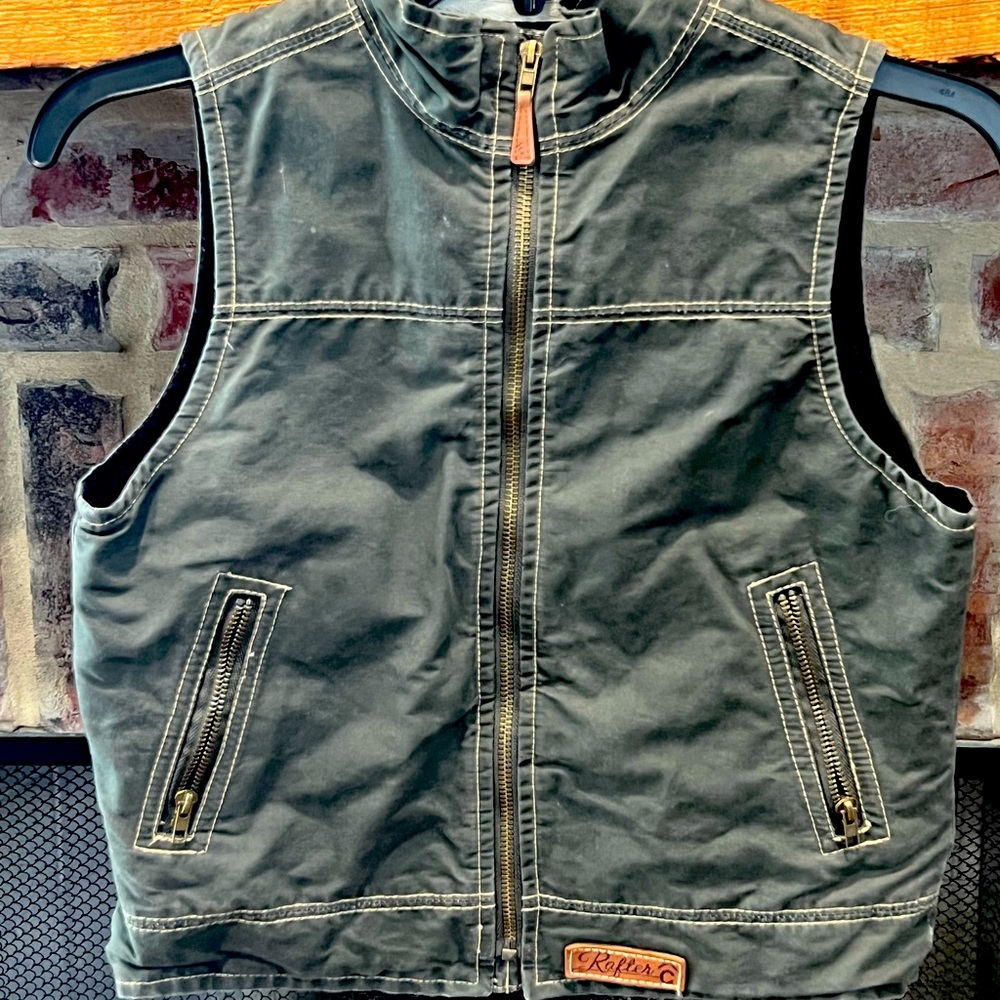 RAFTER C ZIPPER VEST YOUTH XS
